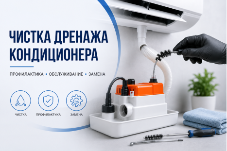 Как обслуживать дренажную систему кондиционера: чистка, профилактика, замена