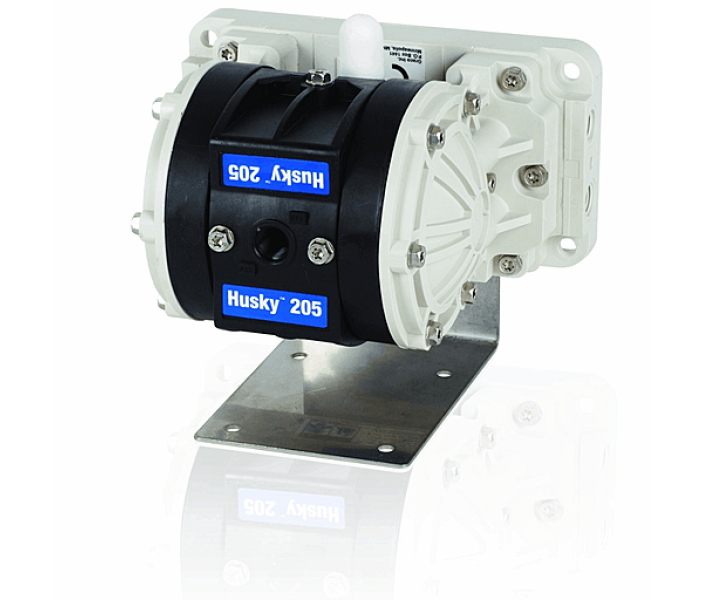 Мембранный пневматический насос Graco HUSKY 205-PP-NULL-PP-SP