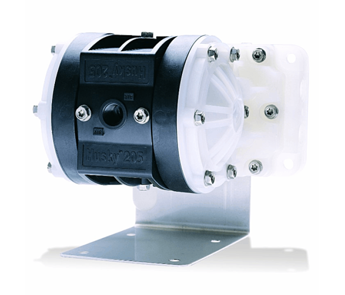 Мембранный пневматический насос Graco HUSKY 205-KY-NULL-KY-PTFE