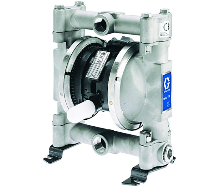Мембранный пневматический насос Graco HUSKY 716-SS-SS-SS-PTFE