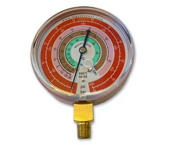 Манометр высокого давления EBH 80 мм для R410a