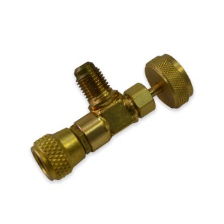 Вентиль нажимной 90° Mastercool 90328, резьба 1/4 SAE