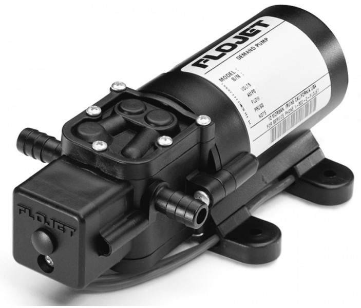 насос жидкостный мембранный FLOJET - 24B, 2,8 бар, 1020 л/ч