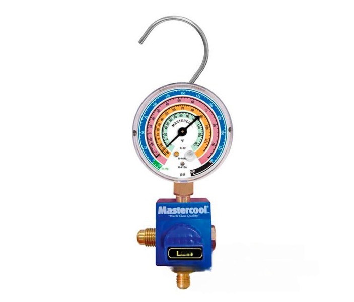 Одновентильный манометрический коллектор для заправки Mastercool