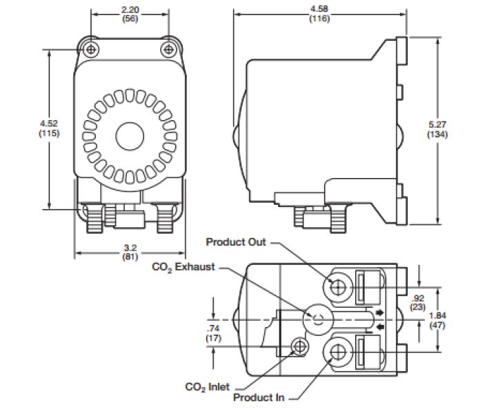 Пневматический насос Flojet G80