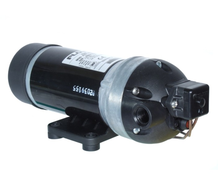 Мембранный насос FLOJET высокого давления Triplex 24В, S/E, 330л/ч, 7 бар, Bypass