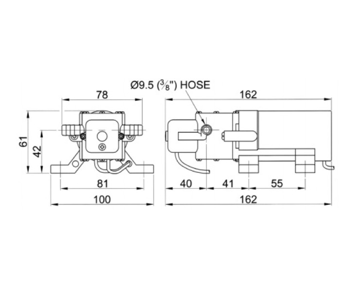 Мембранный насос FLOJET RLFP122202 