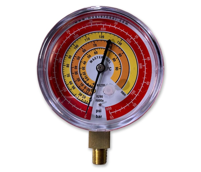 Манометр высокого давления для R1270, R290, R600a