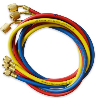 Заправочные шланги Mastercool 45360 - 150 см., с обратным клапаном