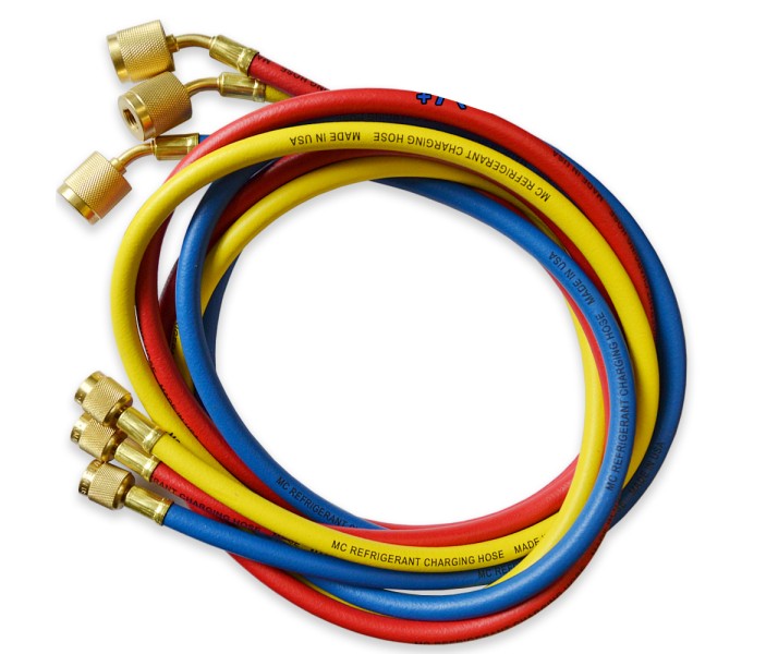 Заправочные шланги Mastercool 45360 - 150 см., с обратным клапаном