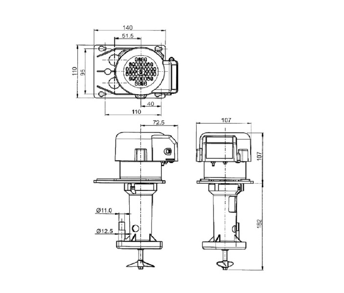 Насос циркуляционный Flojet SPC51 230V 