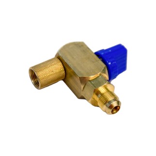 Шаровый вентиль с резьбой 3/8 на 3/8 SAE, Mastercool 90530