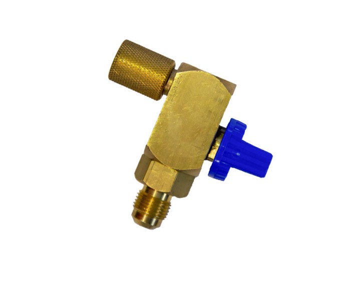 Шаровый вентиль с резьбой 3/8 на 3/8 SAE, Mastercool 90530