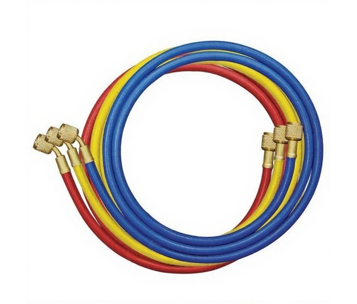 Заправочные шланги Mastercool 45372 - 180 см., с обратным клапаном