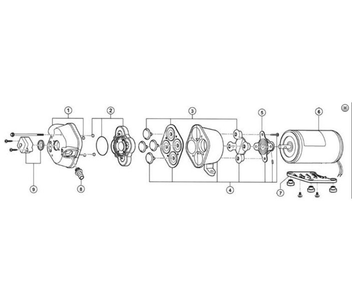 Мембранный насос Flojet высокой производительности