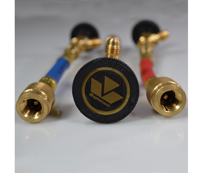 Шаровый вентиль Mastercool 90259 с выходом 90°, резьба 1/4 SAE