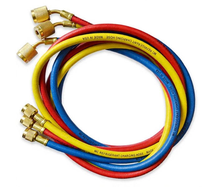 Заправочные шланги Mastercool 45396 - 250 см., с обратным клапаном