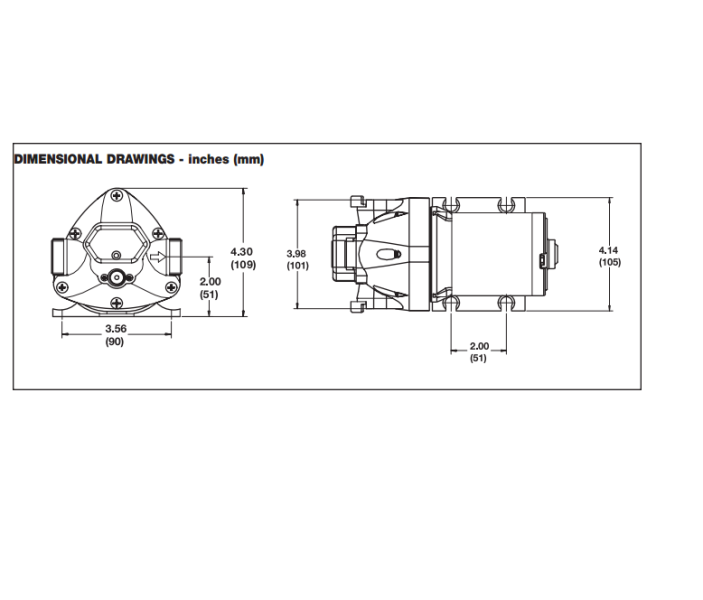Мембранный насос FLOJET Triplex HI-Flow R3521149