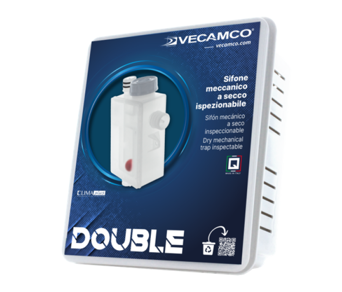 Сифон с гидромеханическим затвором VECAMCO DOUBLE 9899-240-01