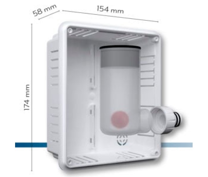 Сифон с гидромеханическим затвором VECAMCO mini