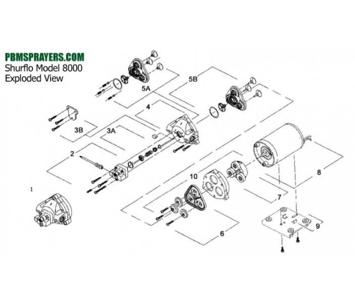 ЗИП Привод SHURflo 94-385-02