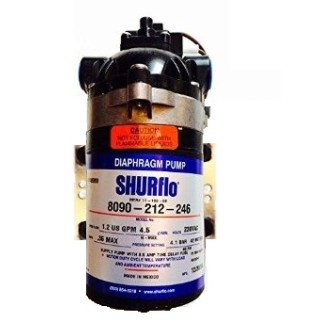 Электрический насос Shurflo (220 вольт переменного тока) для повышения давления обратного осмоса