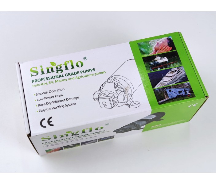 Насос Singflo DP-120B 24В высокого давления мембранный