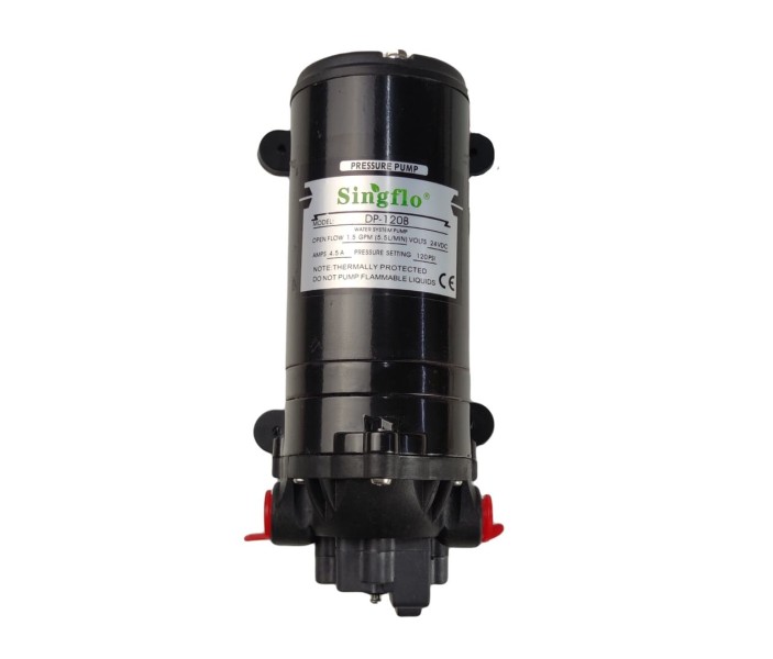 Насос Singflo DP-120B 24В высокого давления мембранный