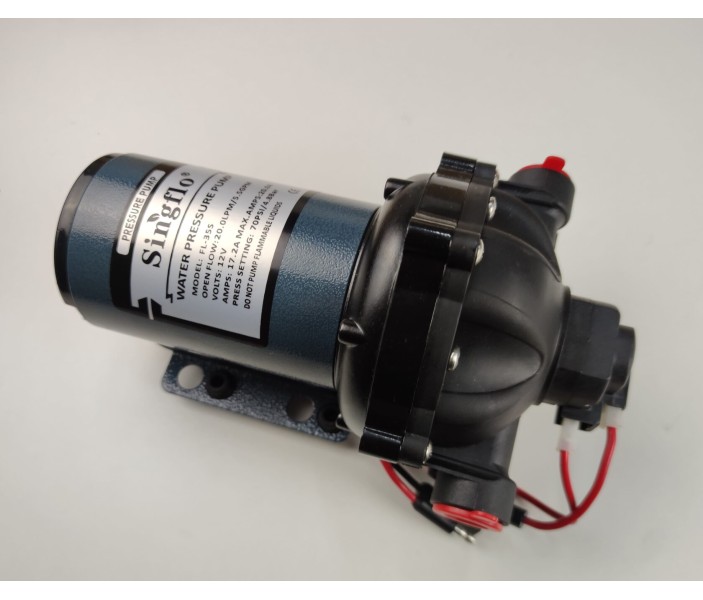 Насос Singflo FL-35S (HY-55701T) 12В, 5 бар, 20 л/мин мембранный
