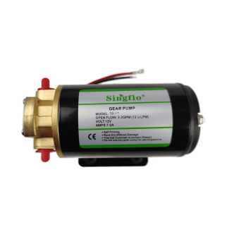 Насос Singflo FP-12 12В, 2 бар, 12 л/мин шестеренчатый