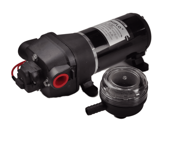 Насос Singflo FL-44 24В, 2.7 бар, 17 л/мин мембранный