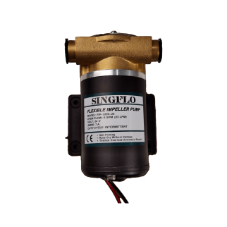 Насос Singflo YM32-24 (FIP-3200-02) 24В, 0.3 бар, 23 л/мин импеллерный