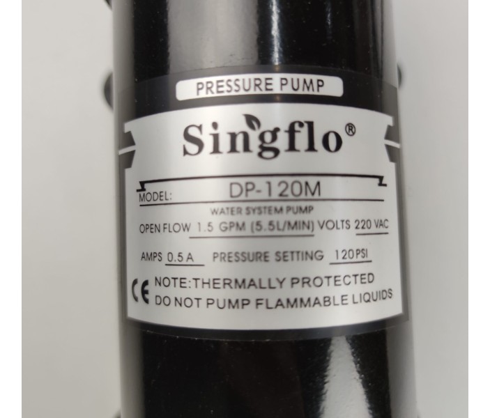 Насос Singflo DP-120M 220В высокого давления мембранный