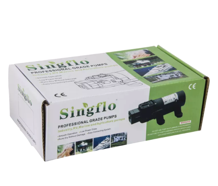 Насос Singflo FLO-2202A 12В, 5 бар, 4.3 л/мин мембранный