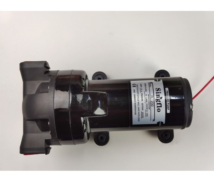 Насос Singflo FL-200 12В, 13.8 бар, 10 л/мин мембранный