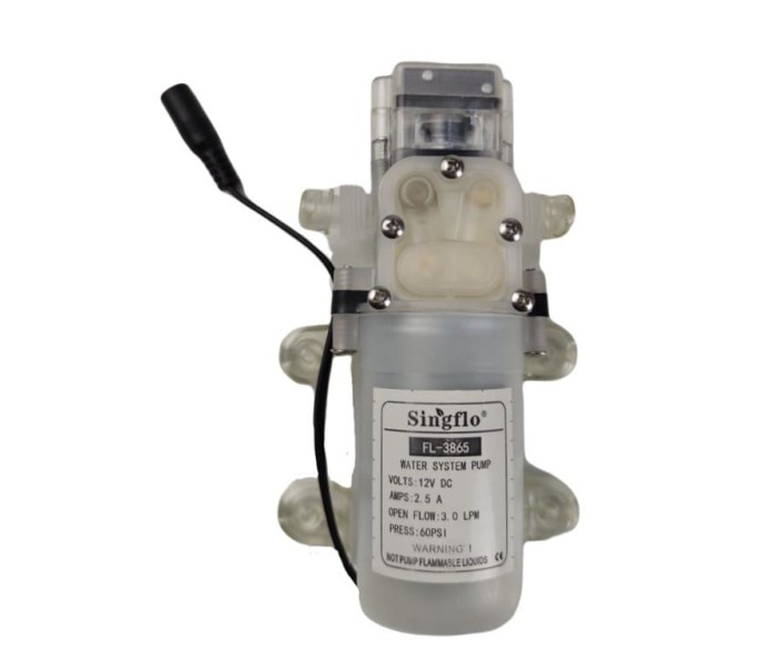 Насос Singflo FL-3865 12В, 4 бар мембранный