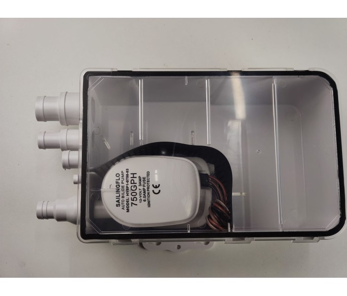 Насос Singflo HYBP1-G750-03 12В, 56 л/мин автоматический с баком