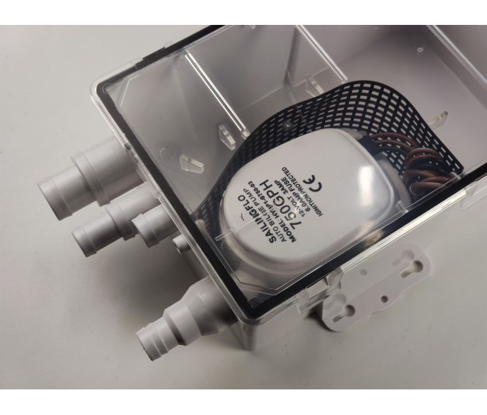 Насос Singflo HYBP1-G750-03 12В, 56 л/мин автоматический с баком